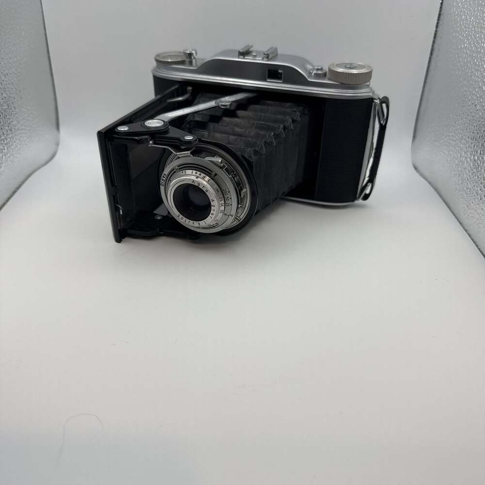 Vintage AGFA Isolette I Folding Bellowed Camera w/ Agnar 1:4.5/85mm Lens